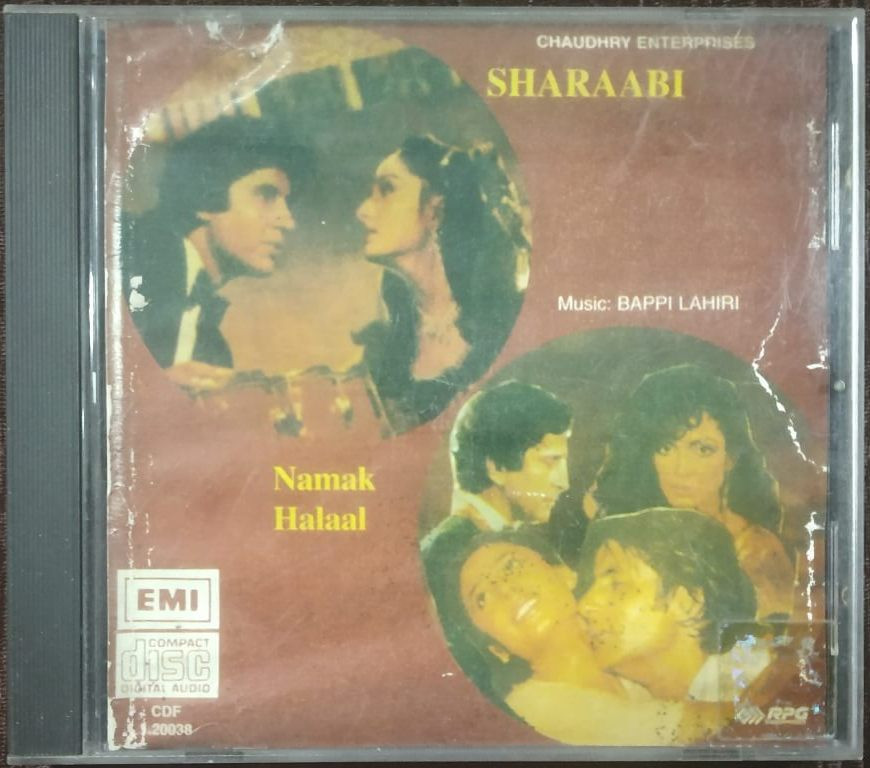 Sharaabi (1984) Bappi Lahiri Namak Halal (1982) Bappi Lahiri Pre-Owned  Audio CD