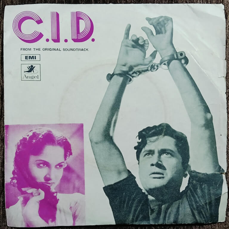CID (1967)  O.P. Nayyar Pre-Owned Angel Record Vinyl, 7" EP Record
