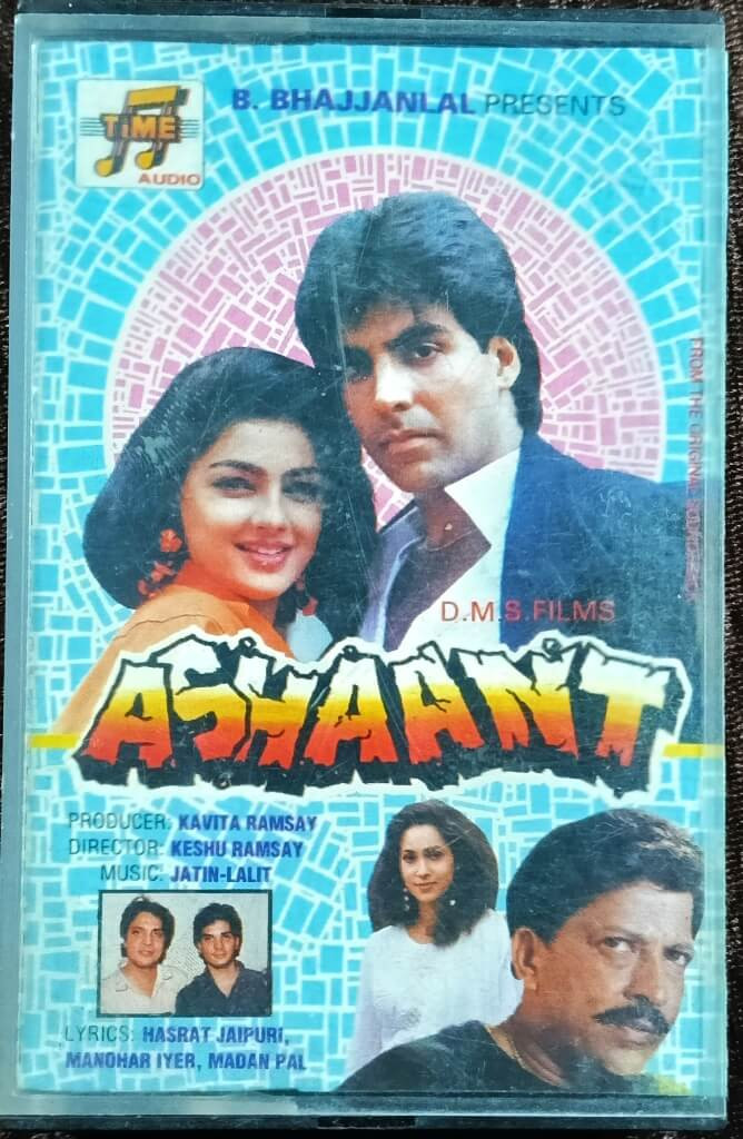 Ashaant (1993) Jatin-Lalit Pre-Owned Time Audio Audio Cassette