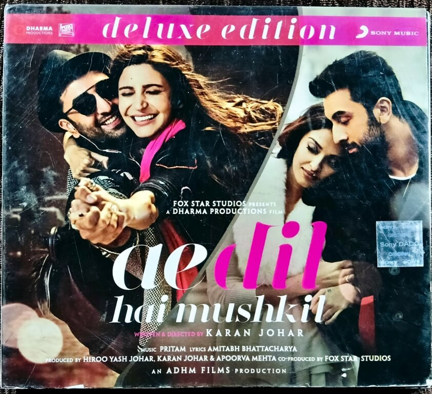 Ae Dil Hai Mushkil (2016) Pritam Pre-Owned Sony Music Deluxe Edition Audio CD