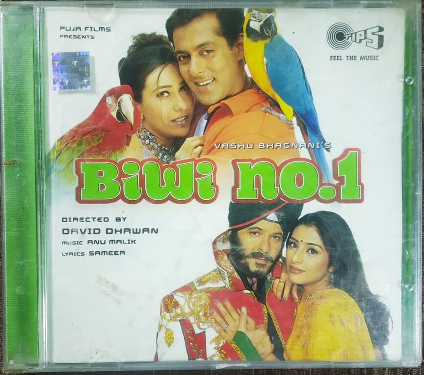 Biwi No.1 (1999) Anu Malik Pre-Owned Tips Audio CD