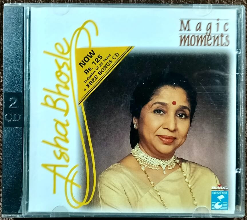 Asha Bhosle - Magic Moments (1998) Bollywood OST Compilation Pre-Owned Crescendo Audio CD