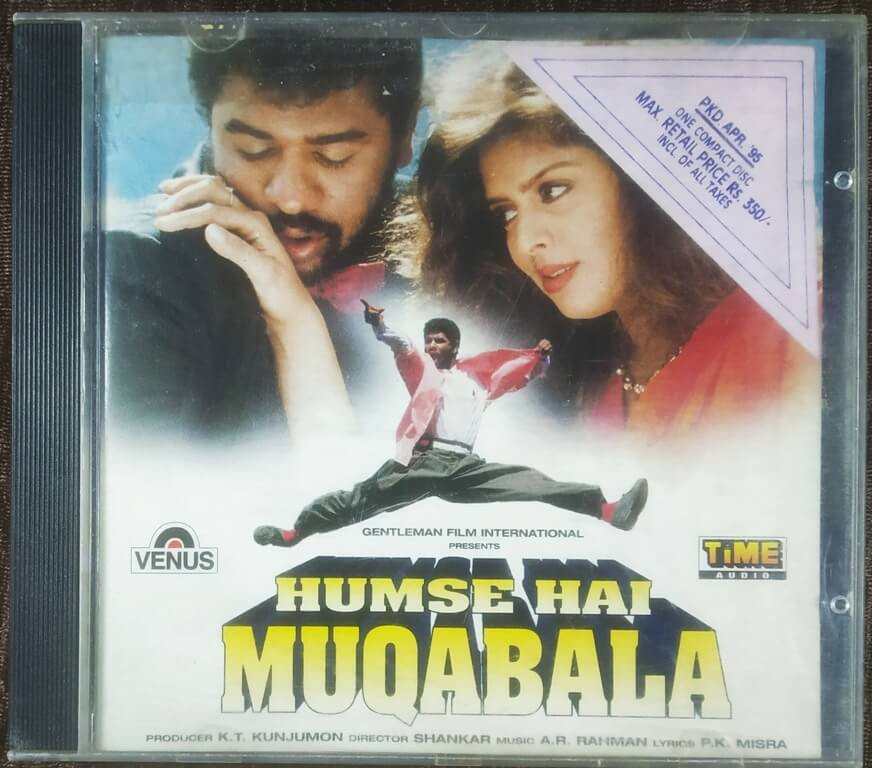 Humse Hai Muqabala (1995) A.R. Rahman Pre-Owned Time Audio - Melody Imported Audio CD