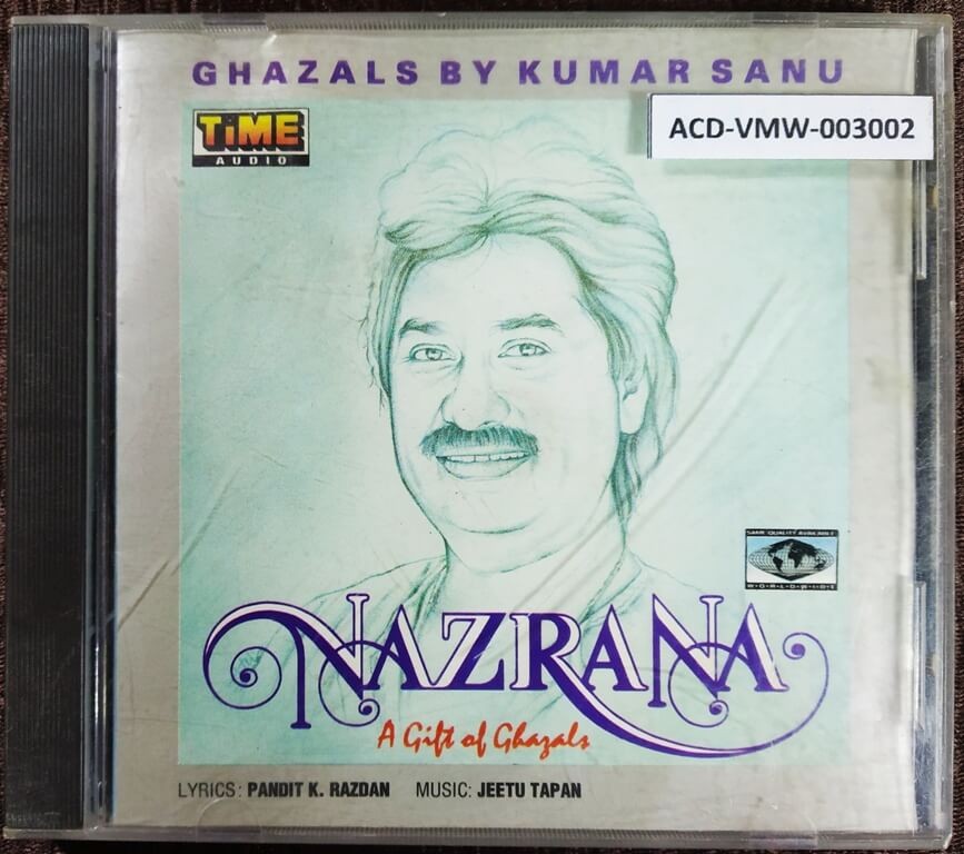 Kumar Sanu - Nazrana (1993) Jeetu Tapan Pre-Owned Time Audio CD