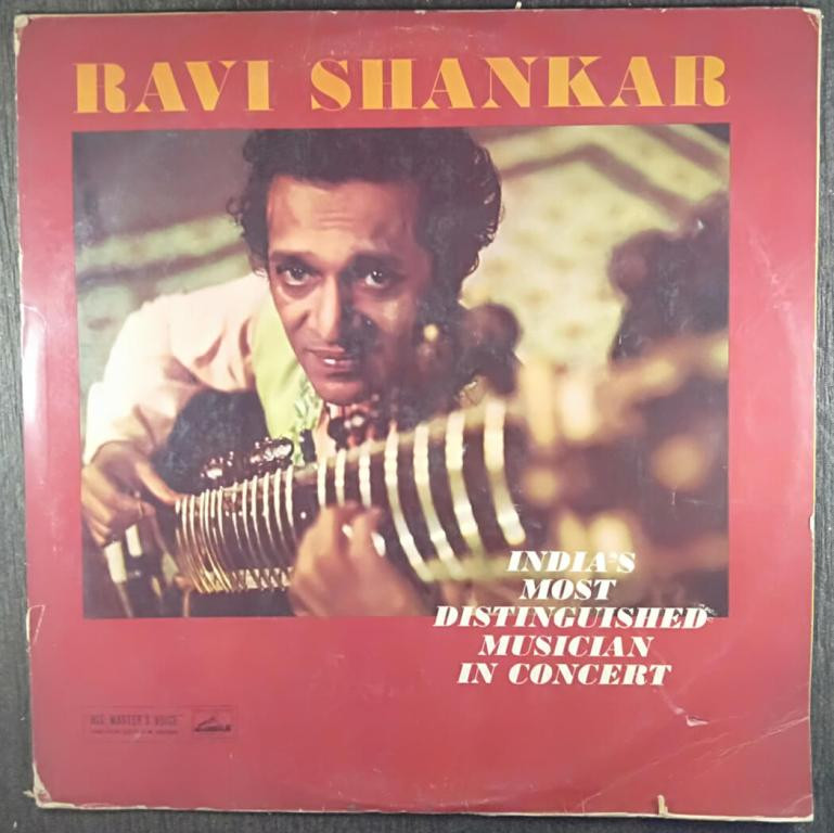 Ravi Shankar – India's Most Distinguished Musician In Concert (1963) Ravi Shankar Pre-Owned Vinyl, 12" LP Record