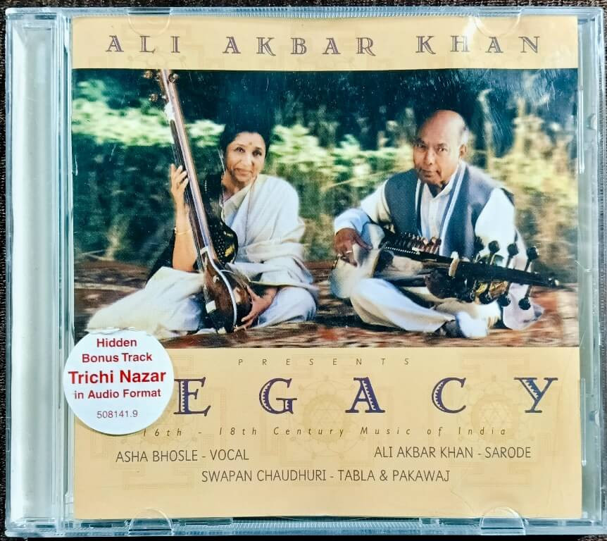 Ali Akbar Khan - Legacy (1996) Ali Akbar Khan Pre-Owned Music Today, AMMP-BMI Audio CD