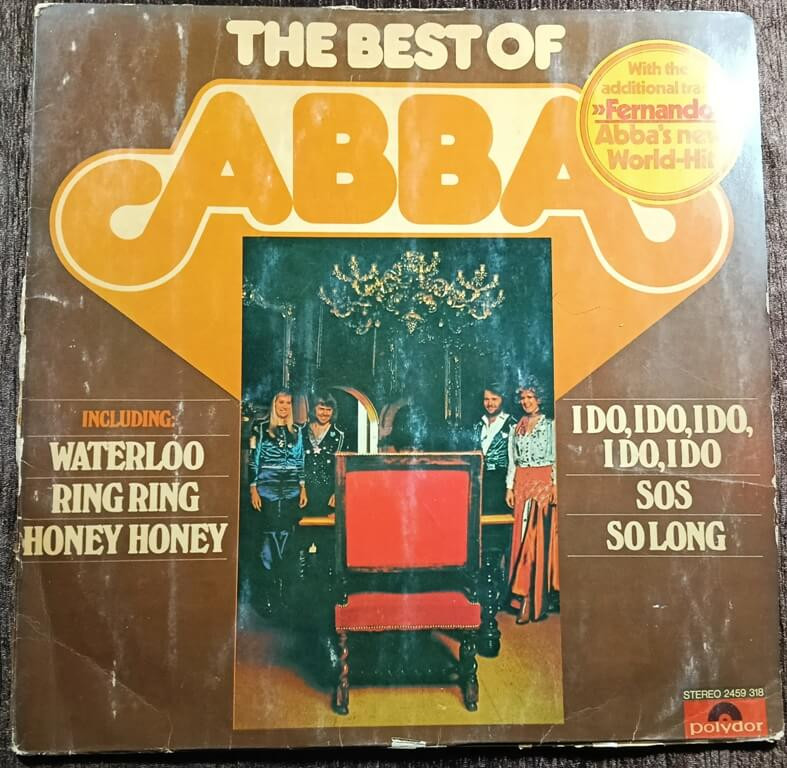 Abba - The Best Of ABBA (1976) Pre-Owned Vinyl, 12" Polydor LP Record