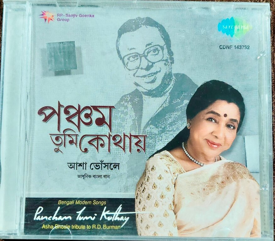 Asha Bhosle – Pancham Tumi Kothay - Asha Bhosle Tribute to R.D. Burman - Bengali Modern Songs (2014) R. D. Burman Pre-Owned Saregama Audio CD