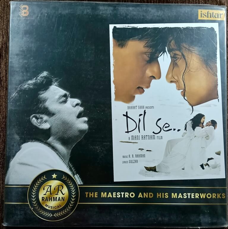 Dil Se (1998) Music by A.R. Rahman & Lyrics by Gulzar Pre-Owned Premium Edition Book Fold Vinyl, 12" Ishtar-Blisstainment LP Record