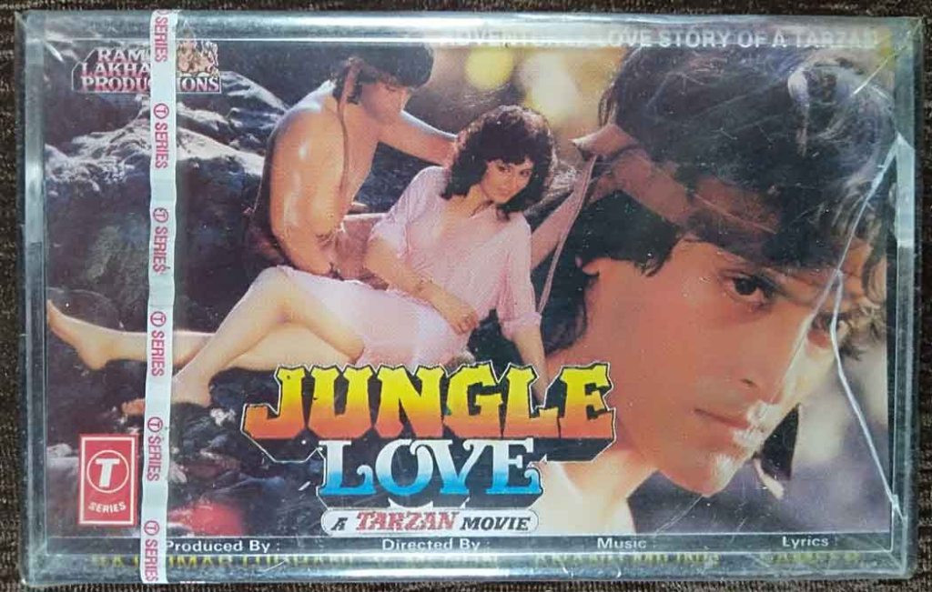 Jungle Love - A Tarzan Movie (1990) Anand-Milind Pre-Owned T-Series Audio Cassette