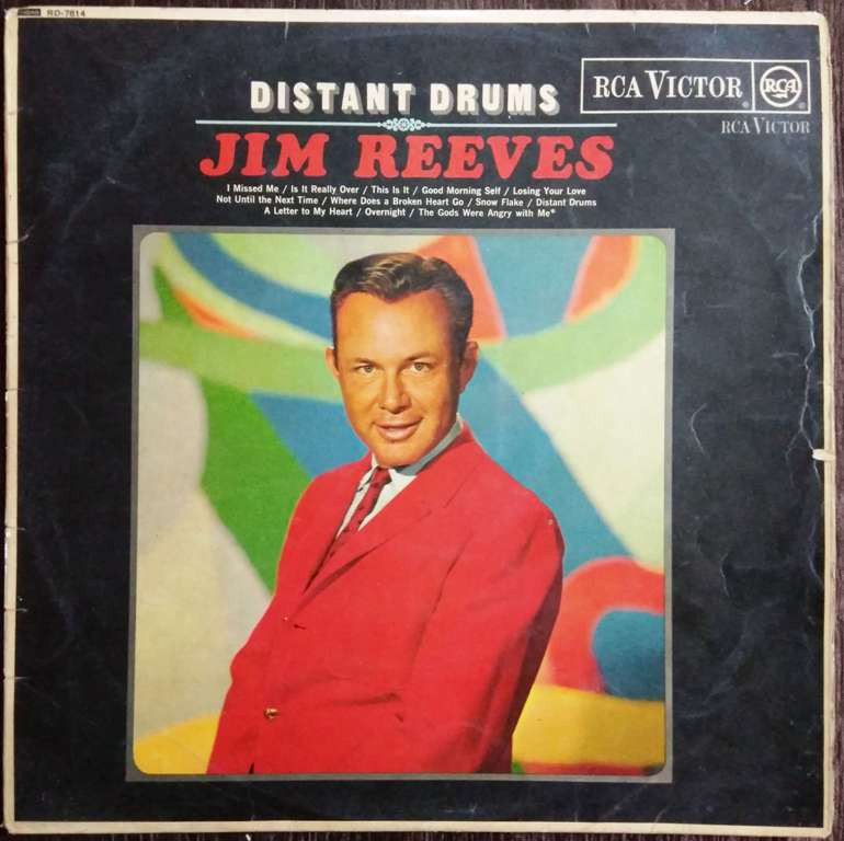 Jim Reeves ‎– Distant Drums (1966) Pre-Owned Vinyl, 12" LP Record