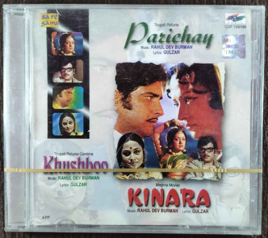 Parichay (1972) Rahul Dev Burman / Khushboo (1975) Rahul Dev Burman / Kinara (1977) Rahul Dev Burman Pre-Owned Audio CD
