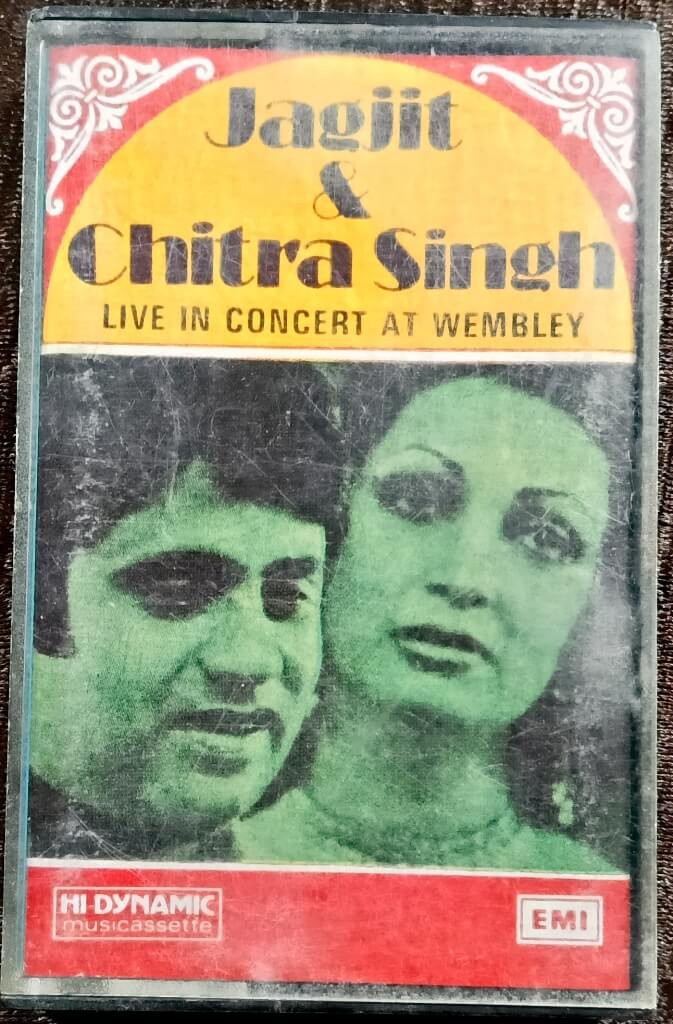 Jagjit & Chitra Singh – Live In Concert At Wembley (1983) Jagjit Singh Pre-Owned EMI Audio Cassette