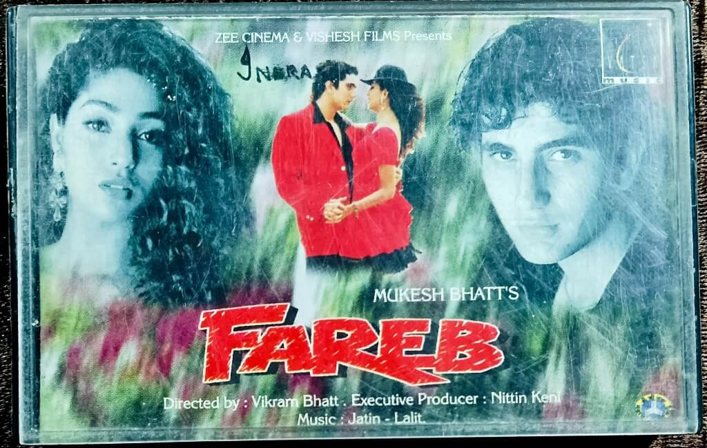 Fareb (1996) Jatin-Lalit Pre-Owned Vatsa Music Audio Cassette