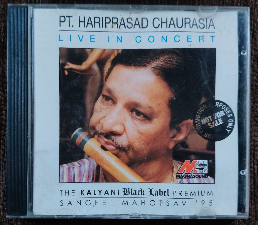 Pt. Hariprasad Chaurasia - Live In Concert (1995) Pre-Owned Magnsound Audio CD