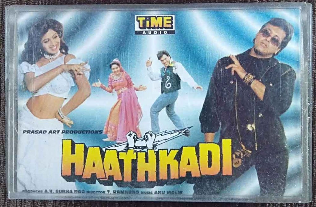 Haathkadi (1995) Anu Malik Pre-Owned Time Audio Audio Cassette