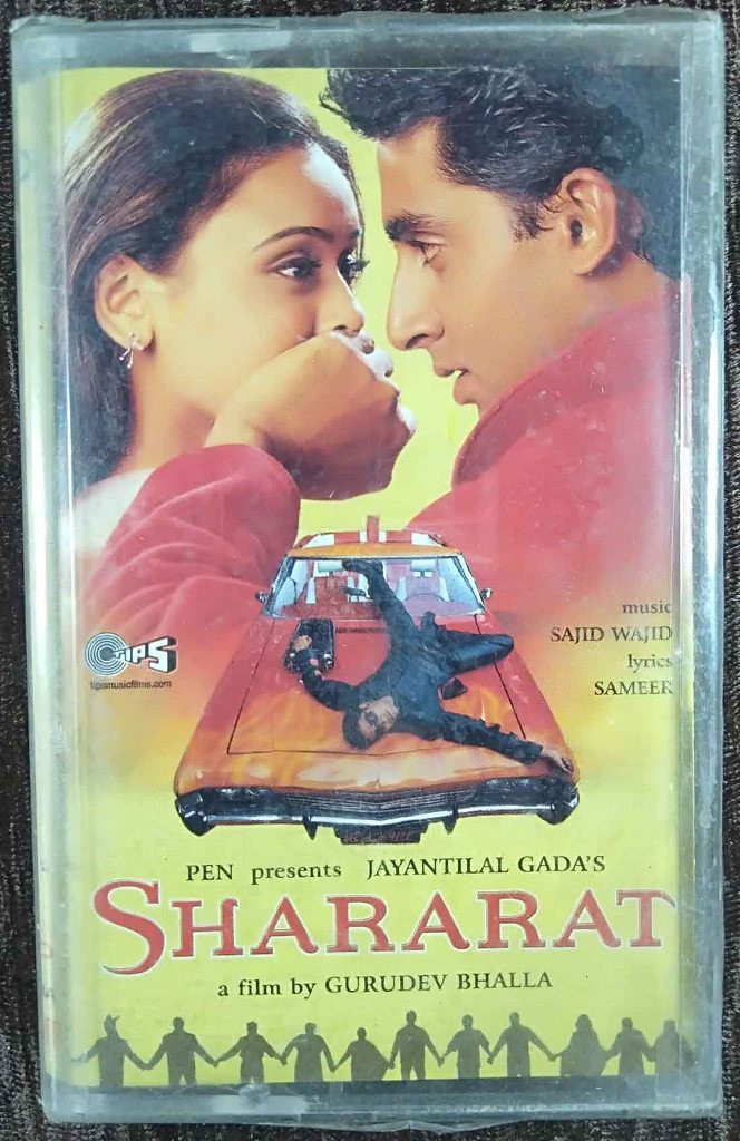 Shararat (2001) Sajid-Wajid Pre-Owned TIPS Audio Cassette