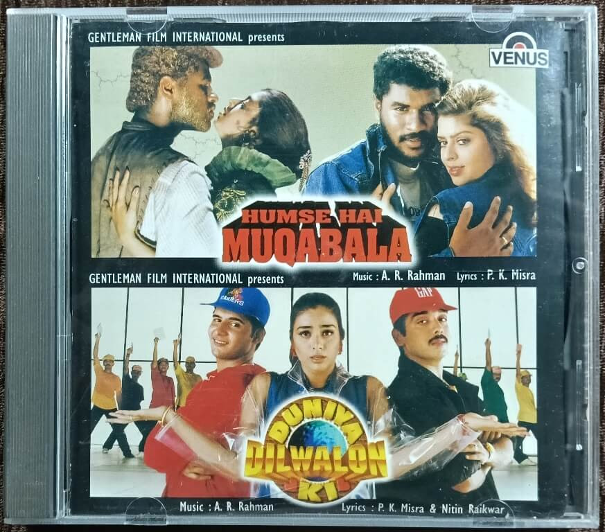 Humse Hai Muqabla (1995) A.R. Rahman / Duniya Dilwalon Ki (1996) A.R. Rahman Pre-Owned Venus Audio CD