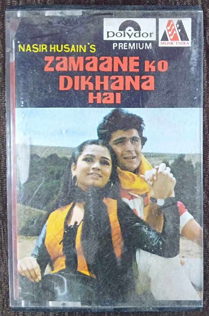 Zamaane Ko Dikhana Hai (1981) R.D. Burman Pre-Owned Music India, Polydor Audio Cassette