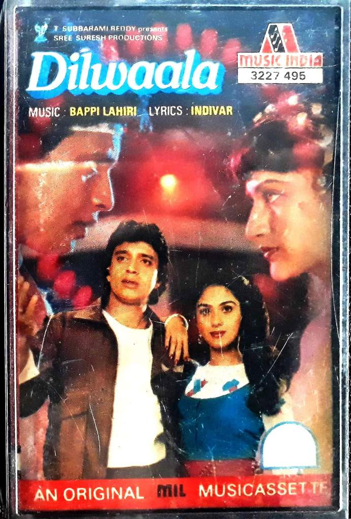Dilwaala (1986) Bappi Lahiri Pre-Owned Music India Audio Cassette