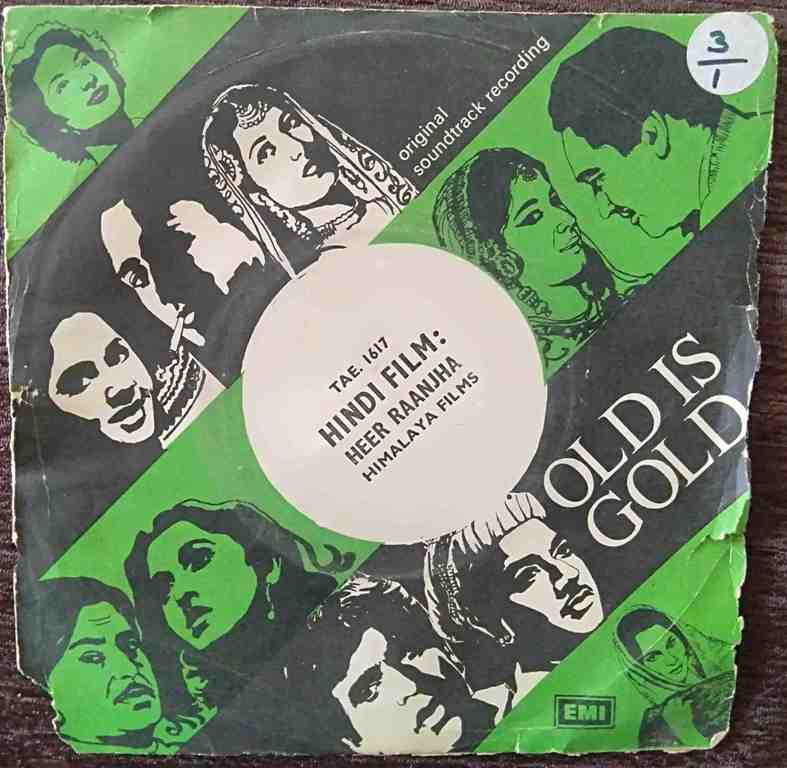 Heer Raanjha (1970) Madan Mohan Pre-Owned Vinyl, 7" EP Record