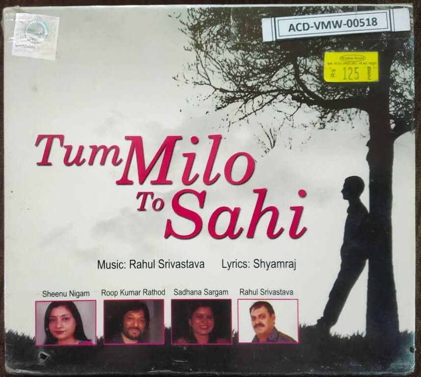Tum To Mili Sahi (2010) Rahul Srivastava Pre-Owned Worldwide Records Audio CD