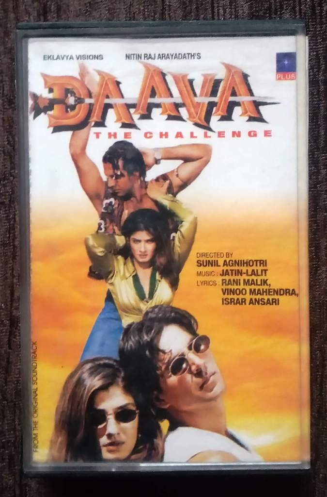Daava - The Challenge (1997) Jatin-Lalit Pre-Owned Plus Music Audio Cassette