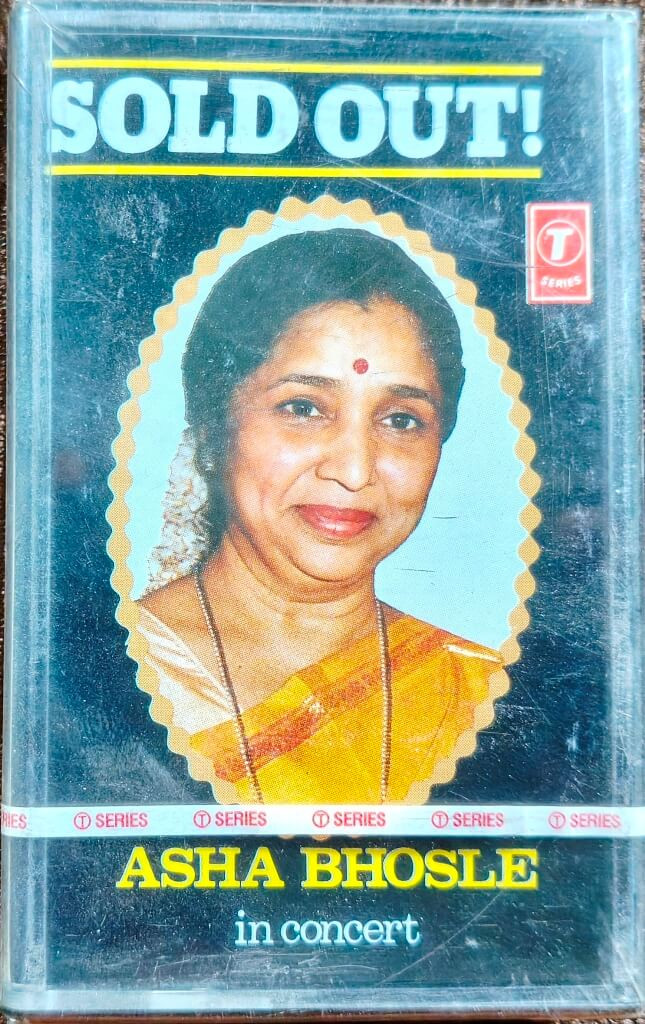 Asha Bhosle - Sold Out - Asha Bhosle In Concert (1984) Pre-Owned Venus Audio Cassette