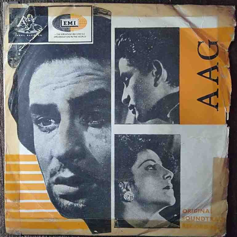 Aag (1948) Ram Ganguli Pre-Owned Vinyl, 7" EP Record
