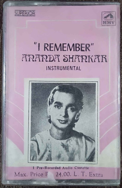 Ananda Shankar - I Remember - Instrumental (1983) Ananda Shankar Pre-Owned Superior, HMV Audio Cassette