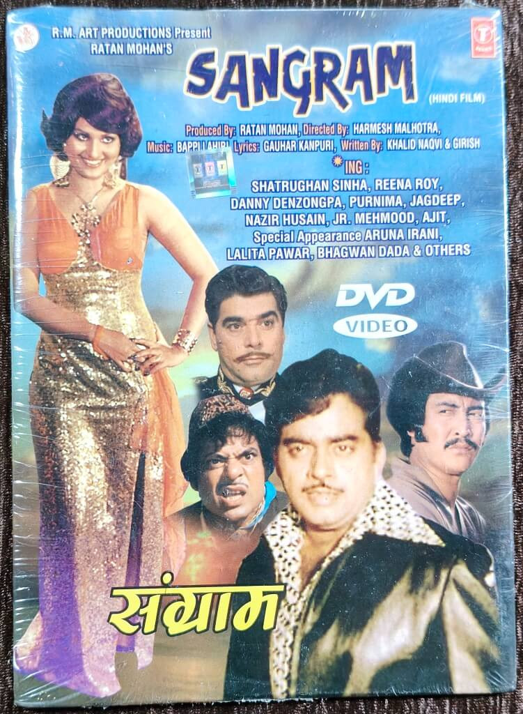 Sangram (1976) Harmesh Malhotra Pre-Owned T-Series DVD CD