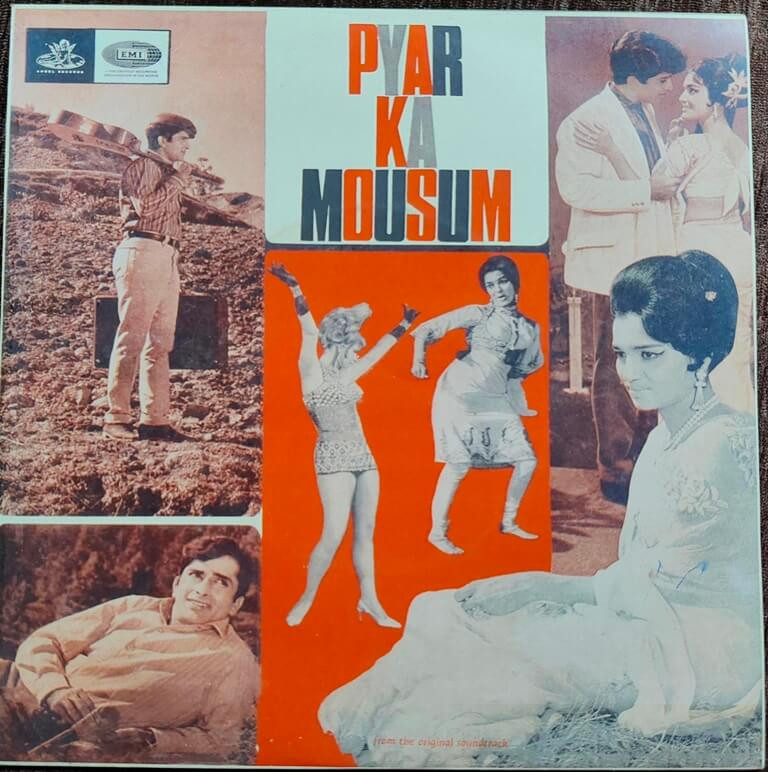 Pyar Ka Mousum (1968) R. D. Burman Pre-Owned Vinyl, 7" Angel Records EP Record