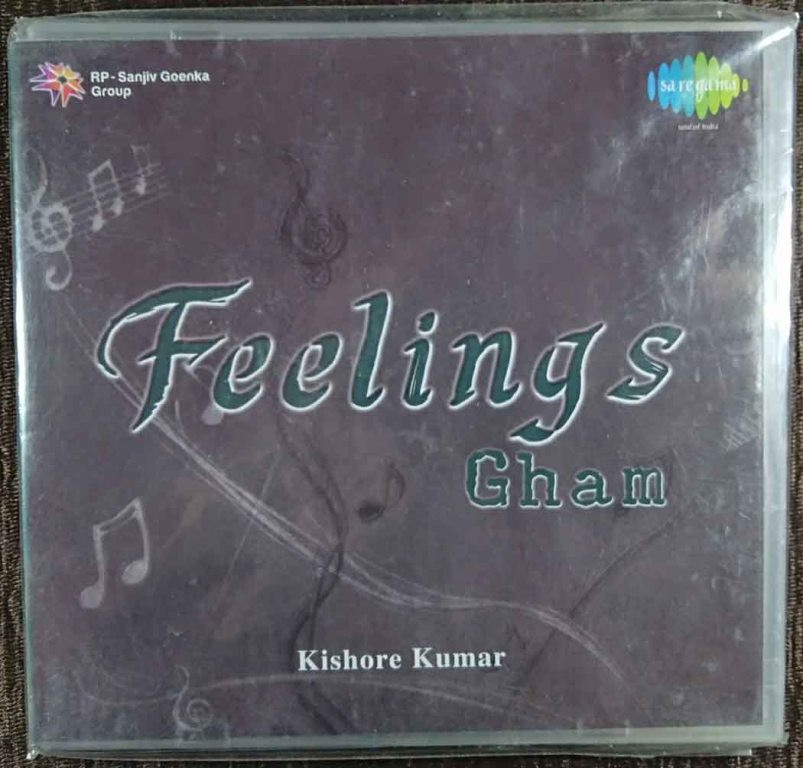 Kishore Kumar - Feelings Gham (2016) Compilation Pre-Owned SA RE GA MA, RP Sanjiv Goenka Group Audio CD