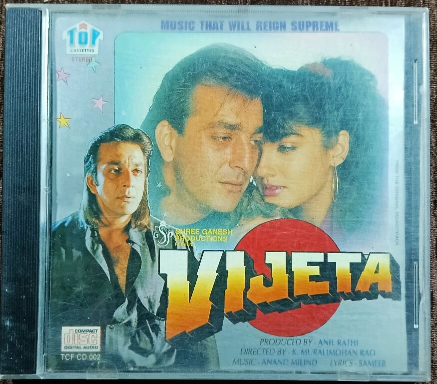 Vijeta (1995) Anand-Milind Pre-Owned Top Cassettes Imported Audio CD
