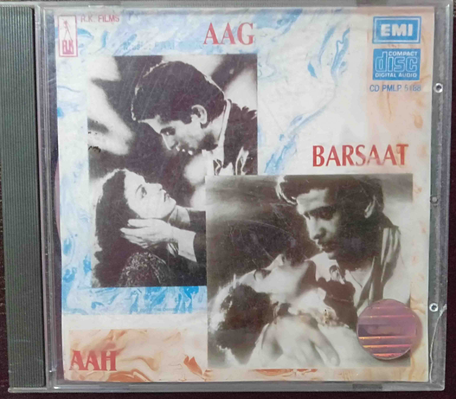 Barsaat (1948) Ram Ganguli / Aah (1949) Shankar-Jaikishan / Aag (1951)  Pre-OwnedShankar-Jaikishan EMI Imported Audio CD