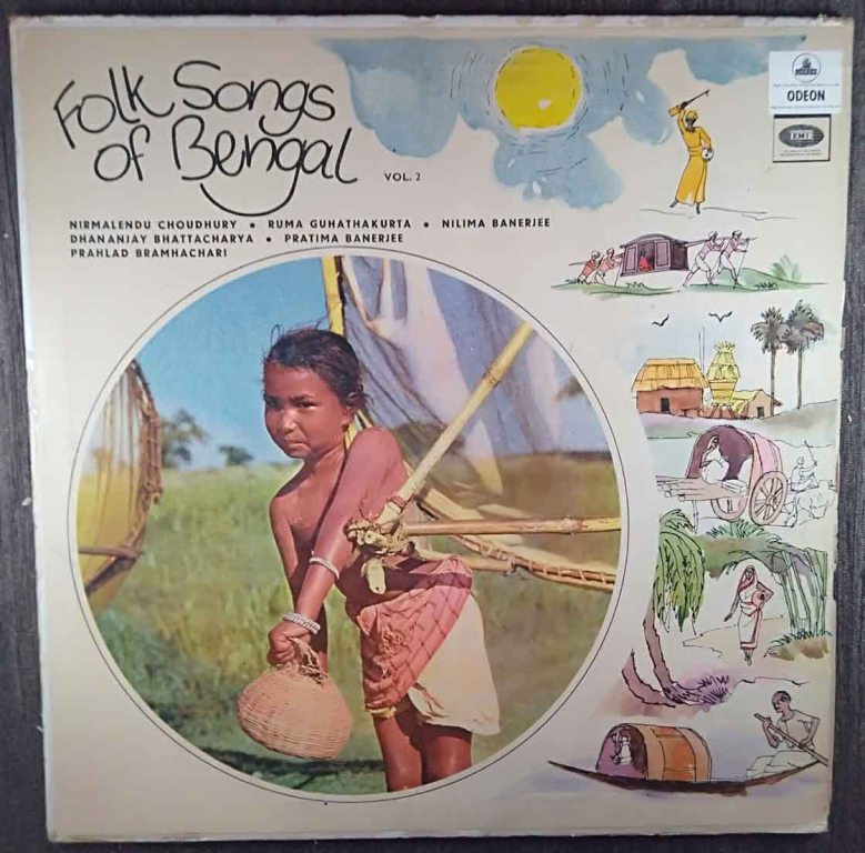 Folk Songs Of Bengal - Vol 2 (1969) Regional Pre-Owned Vinyl, 12" LP Record