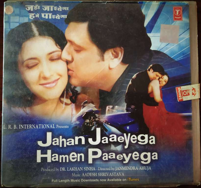 Jahan Jaaeyega Hamen Paaeyega (2007) Aadesh Shrivastava Pre-Owned T-Series Audio CD