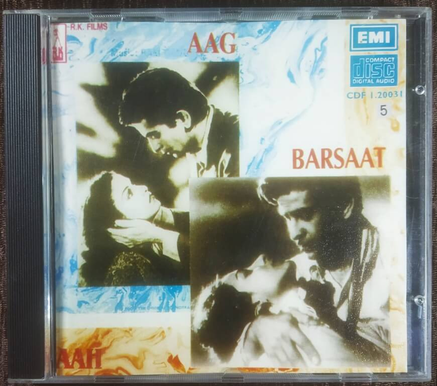 Barsaat (1949) Shankar-Jaikishan / Aah (1953) Shankar-Jaikishan /Aag (1948) Ram Ganguly Imported Pre-Owned EMI Imported Audio CD