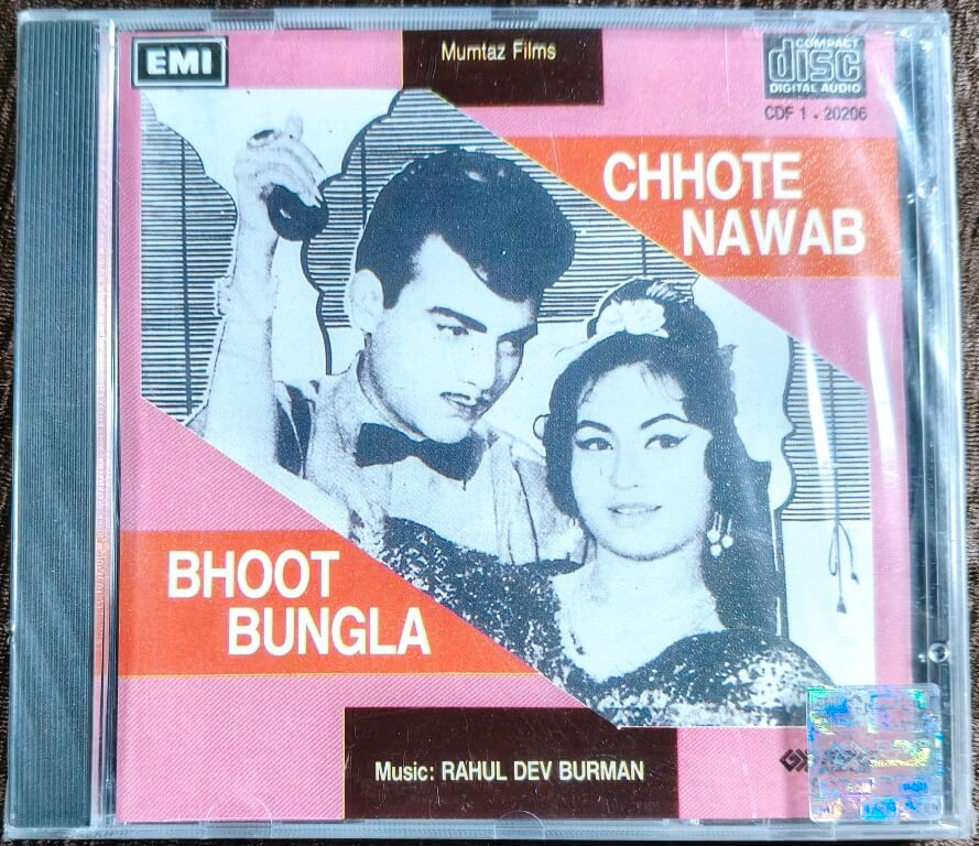 Chhote Nawab (1961) Rahul Dev Burman / Bhoot Bangla (1965) Rahul Dev Burman Pre-Owned EMI Imported Audio CD