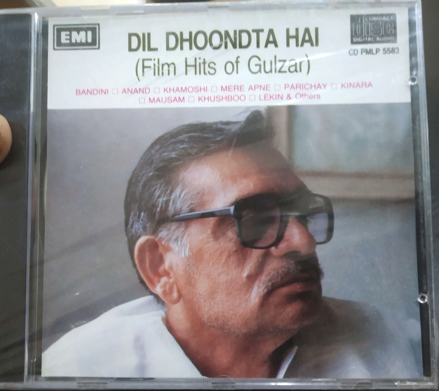 Gulzar – Dil Dhoondta Hai (Film Hits of Gulzar) (1993) Bollywood OST Compilation Pre-Owned EMI Imported Audio CD