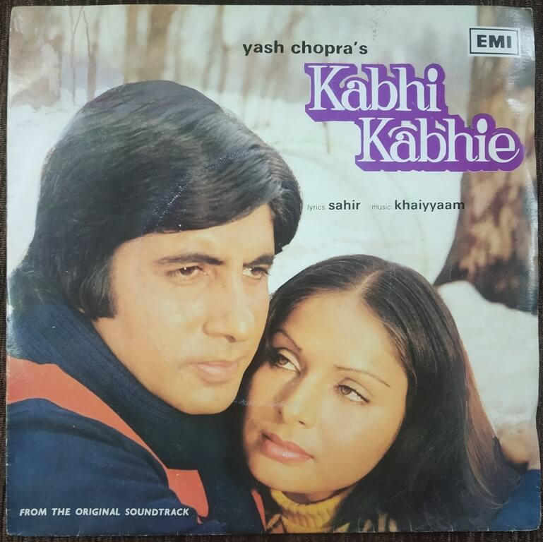 Kabhi Kabhie (1975) Khaiyyaam Pre-Owned Vinyl, 7" EP Record