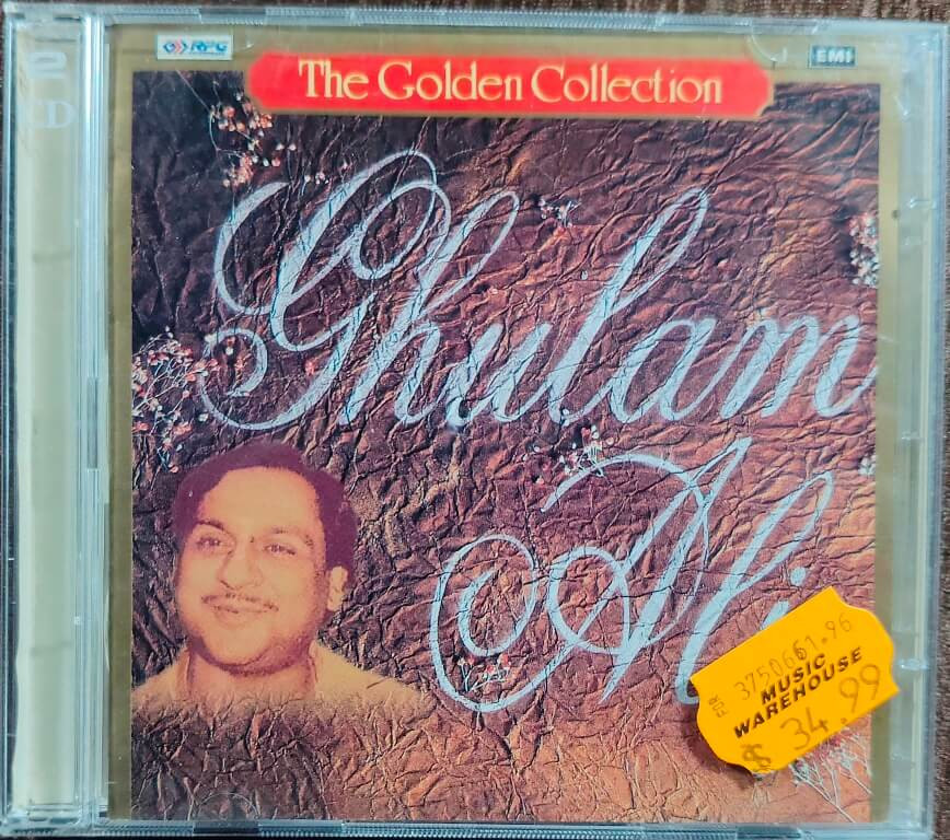 Ghulam Ali – The Golden Collection (1995) Music By, Vocals – Ghulam Ali, Compilation Producer, Arranged By – Sanjeev Kohli - Ghazal Compilation Album Pre-Owned EMI Imported Double Audio CD Set