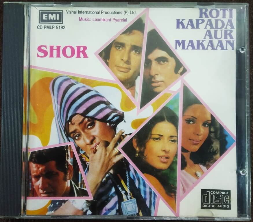 Shor (1972) Laxmikant-Pyarelal / Roti Kapada Aur Makaan (1974) Laxmikant-Pyarelal Pre-Owned Imported Audio CD