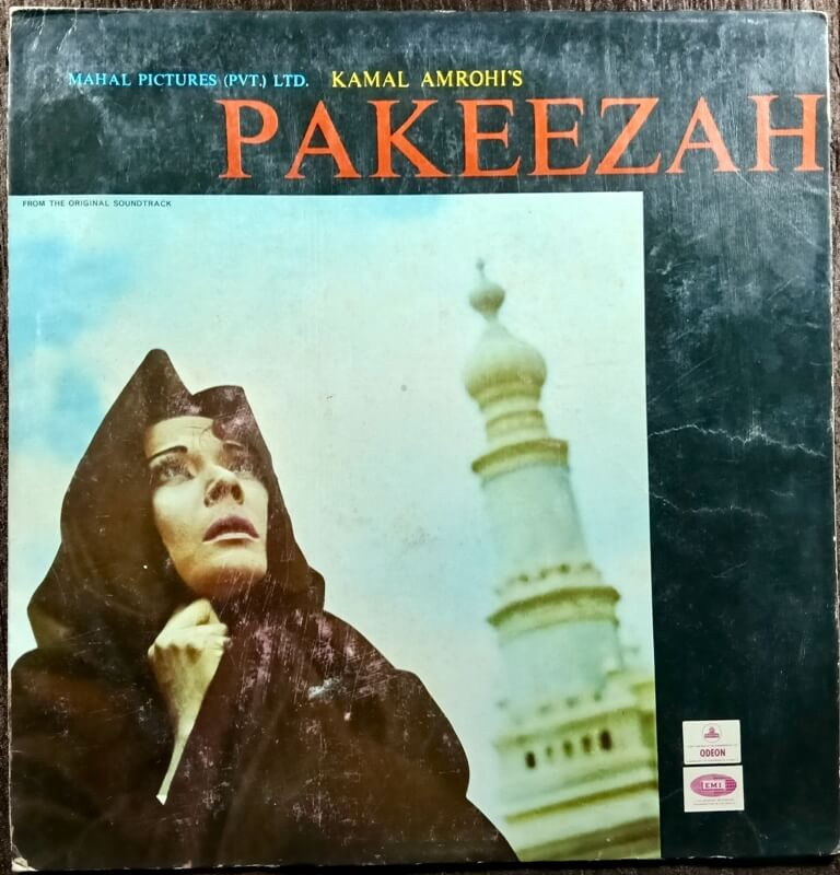 Pakeezah (1972) Ghulam Mohammed & Naushad Pre-Owned Vinyl, 12" Odeon LP Record