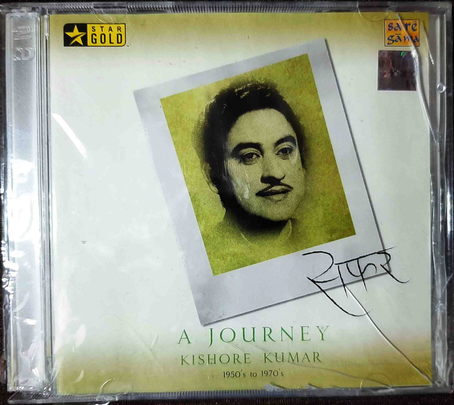 Kishore Kumar - Safar A Journey - 1950's To 1970's - Vol 1 (2002) Compilation Pre-Owned Sa Re Ga Ma, RPG Double Audio CD
