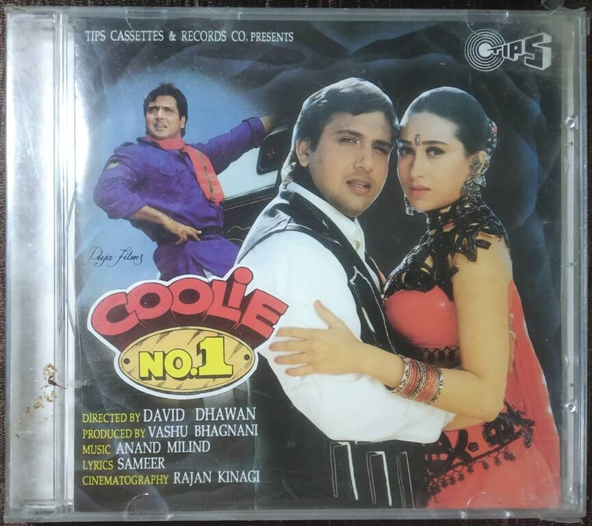 Coolie No. 1 (1995) Anand-Milind Pre-Owned TIPS Audio CD