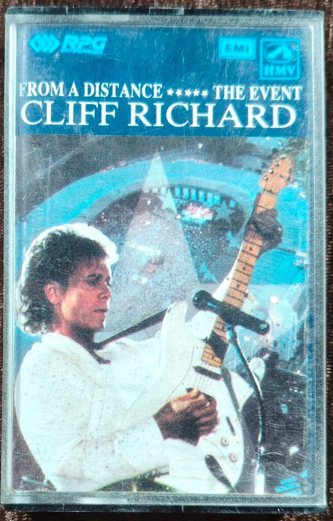 Cliff Richard – From A Distance ***** The Event (1990) English Music Album Pre-Owned HMV-EMI Audio Cassette