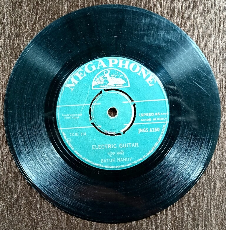 Batuk Nandy - Instrumental Film Tune (NA) Pre-Owned Vinyl, 7" Megaphone EP Record