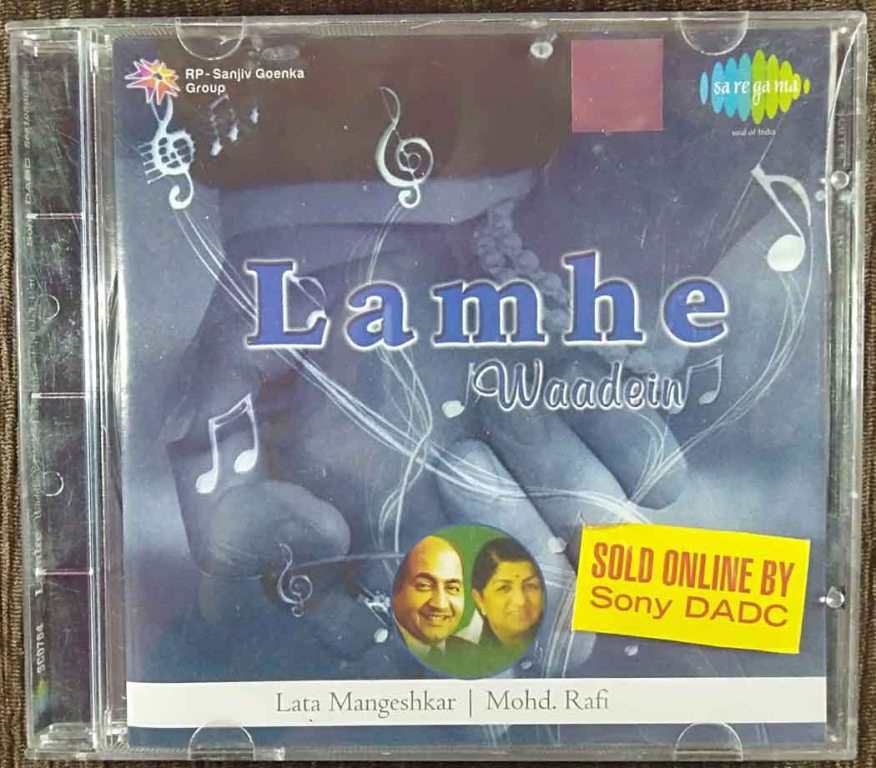 Lata Mangeshkar & Mohd. Rafi - Lamhe Waadein (2015) Compilation Pre-Owned SA RE GA MA, RP Sanjiv Goenka Group Audio CD