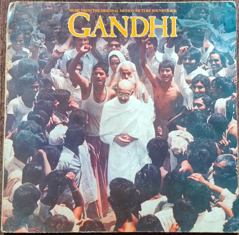 Gandhi - Music From The Original Motion Picture Soundtrack (1982) Ravi Shankar, George Fenton – Pre-Owned Vinyl, 12" RCA Victor LP Record